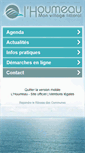 Mobile Screenshot of mairie-lhoumeau.fr
